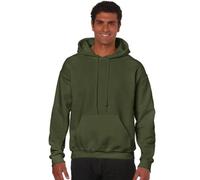Unbekannt Men's Hooded Long Sleeve Hoodie green Army Green Medium