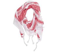 Unbekannt Mil-Tec scarf, Shemagh, 110 x 110 cm, white/red