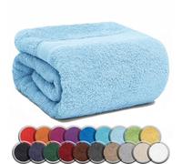 Unbekannt NatureMark Premium Quality Sauna Towel 80 x 200 cm 100% Cotton, 100% Cotton, light blue, 80 x 200 cm