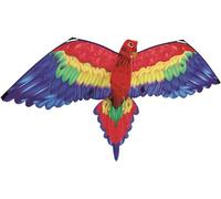 Unbekannt Paul Günther Cora 1152 3D Dragon Parrot Single Line Kite with Colourful Sail Made Polyester for Children from 6 Years with String and Handle Approximately 144 x 80 cm