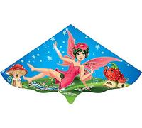 Unbekannt Paul Günther Magic Fairy 1101 Children's Kite Single Line Made of Robust PE Film for Children from 4 Years with Wrap Handle and Cord Approx. 115 x 63 cm Ideal even in Light Wind