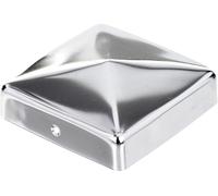 Unbekannt Post Cap Stainless Steel Pyramid Va 91X91 Mm Garden Outdoor Home DIY
