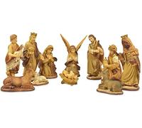 Unbekannt Nativity figures, Polyresin, Mehrfarbig, 7-9 cm