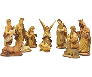 Unbekannt Riffelmacher 78313 Nativity Figures Basic for the Nativity Scene Figures Max. 9 cm 12-Piece Set in Display Box Christmas Story Gift