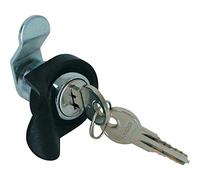 Unbekannt Tritón RAX-MS-X07-X1 Wall Distribution Lock with 2 Keys Black