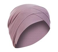 Unbekannt Turban Women's Chemo Muslim Turban Women Summer Beani Hats Breathable Chemo Hats Cotton, purple, One Size