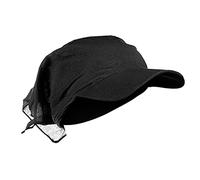 Unbekannt Visor Bandana with Peak Headband Women's Cotton Beanie Headscarf Scarf Hats Sun Hat Tennis Baseball Hat Turban Headwear Headwear Kop Wraps Sun Visor Cap, black, One Size