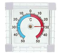 Unbekannt Window Mounted Temperature Thermometer for Garden Greenhouse Home Office Room COD