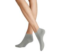 Unbekannt Women's Relax Fine Ssod Knitted Trainer Socks, silver, 39-42