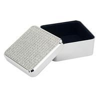 Unbekannt Zilverstad 8302261 trinket box, eiamond, square, silver