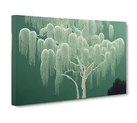 Unbelievable Weeping Willow Tree Canvas Wall Art Print 30x20 Inch