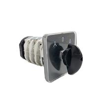 UNbit 3 Positions Cam Switch Power Changeover Rotary 16 Terminals Silver Contact DC Transfer Selector 12-32/4