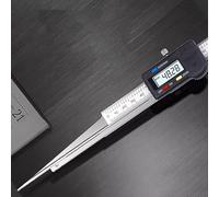 UNbit Digital Taper Gauge, Gap Gage, Welding Wedge Feeler Gauge, with LCD Screen Display, Metric and Inch Scales, Resolution: 0.01mm, Stainless Steel Measuring Tools Micrometer (Size : 0.2)