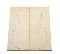 UNbit Guitar Material The Spruce Material for The Guitar Panel is Suitable for Ukulele Guitar Builder Kit Guitar (Color : A)
