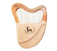 UNbit Lyre Set Music Harp Small 21 24 27 Strings Solid Wood Mahogany Portable Instrument Gift Lyre ?Harp for Beginners Harp