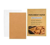 Unbleached Baking Paper Pack of 200 Non-Stick Grease Density | Sandwich Wrapping Paper for Bread, Cupcakes, Cookies, Pizza, Steamer, Hot Air Fryers, Micro I Will Reverse You