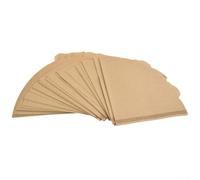 Unbleached Brown Coffee Filter Paper Size 4 Replacement for 101 Coffee Filter Cup American Drip Coffee Makers Natural Wood Pulp 40-Pack (1-2 Cup 3-4 Cup Compatible)