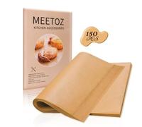 Unbleached Parchment Paper Baking Sheets 150 PCS, 12 x 8 in Baking Paper | Precut Non-Stick Parchment Sheets for Baking, Grilling, Air Fryer, Steaming, Perfect for BBQ, Picnic, Festival, Bread