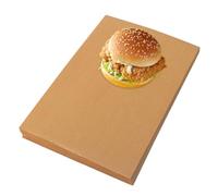 Unbleached Parchment Paper, Non Stick Baking Sheets, 100 Pack Greaseproof Parchment Sheets with Heat Resistant Design, Oven Liner, Kitchen Accessory, Eco Friendly Material, Bakeware Tool for