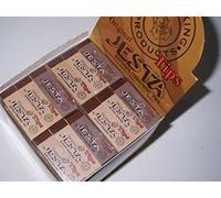 Unbleached Roach Card Filter Tips, Ultra Slim Booklets Multipack Set of 3 Contains 150 Chlorine Free Natural Rolling Tips for Rolling Papers King Size