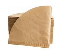 Unbleached V02 Cone Coffee Filters, 100 Count, 2-4 Cup Pour Over Filters for V60 & Drip Coffee Makers