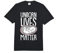 Unborn Lives Matter Anti-Abortion Conservative Pro-Life Gift Comfort Colors Adult Heavyweight T-Shirt
