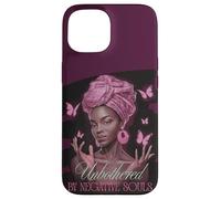 Unbothered African American Afro Queen Sassy Black Woman Art Case for iPhone 15