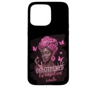 Unbothered African American Afro Queen Sassy Black Woman Art Case for iPhone 15 Pro Max