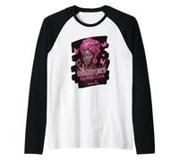 Unbothered African American Afro Queen Sassy Black Woman Art Raglan Baseball Tee