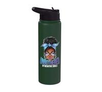 Unbothered By Negative Souls Stainless Steel Insulated Water Bottle