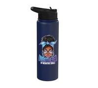 Unbothered By Negative Souls Stainless Steel Insulated Water Bottle