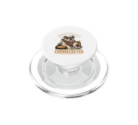 Unbothered Cornbread Fed Bulldog Relaxed Cool PopSockets PopGrip for MagSafe