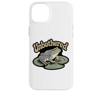 Unbothered Frog Lily Pad Chill Relaxed Nature Wilderness Case for iPhone 14 Plus