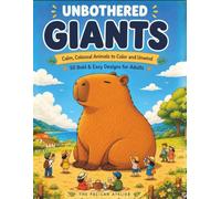 Unbothered Giants: Calm Colossal Animals to Color and Unwind | 50 Bold & Easy Designs for Adults (Large-Print Therapeutic Coloring for Seniors)