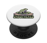 UNBOTHERED Light Green Frog Lily Pad Pond Ripple Calm PopSockets Adhesive PopGrip