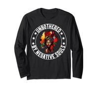 Unbothered Sassy Black Queen African American Ladies Girls Long Sleeve T-Shirt