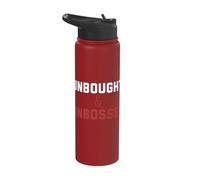 Unbought Unbossed Shirley Chisholm Black History Tshirt Gift Stainless Steel Insulated Water Bottle
