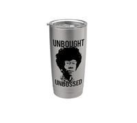 UNBOUGHT UNBOSSED Shirley Chisholm Meme Icon Stainless Steel Insulated Tumbler