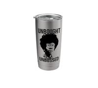 UNBOUGHT UNBOSSED Shirley Chisholm Meme Stainless Steel Insulated Tumbler