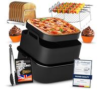 UNBOX Airfryer Accessories 15-Piece Set for Cosori 4.7L, 5.5L, Philips 6.2L, Philips XXL 7.2, 8.3L, Ninja 4.7L, 6.2L, Tefal 6.5L, Cecotec 6L Hot Air Fryer - Cosori Turboblaze Accessories with Baking