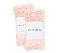 Unboxme Gifts Warm & Cozy Ultra-Luxe Cloud Sock for Women & Men - Super Soft Luxurious Fabric Sleep Socks, Pink, One Size