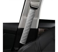 unbrand Extra Long Seatbelt Covers compatible Adults Kids Women & Men, Super Soft Car Seat Belt Brown 13in 2pcs