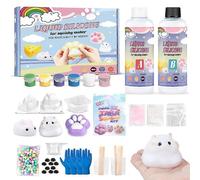 unbrand Handmade Squishy Toy Making Set, Rich Color Pigment And Tools, Enjoy Satisfying Creative Process For Kids And Adults Leisure Time B