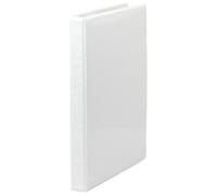 Unbranded 25 mm Ring Binder PP (Polypropylene) A4 2 Rings White