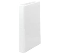 Exacompta - ref. 51846E - 1 customizable rigid opaque binder with 3 pockets - 4 D-rings of 25 mm - Spine 47 mm - External dimensions: 32 x 27.7 cm - Format to be filed A4 Maxi - Colour: white