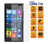 Unbranded Compatible with Nokia Lumia 735 / LTE RM-1039 - Tempered Glass Screen Protector Anti Scratch HD Transparent Shatter Proof 9H Hardness Guard Film 0.3mm