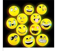 Unbranded Emoji Light up Ball Assorted