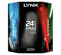 Unbranded LYNX 24-Day Countdown Calendar Gift Set with 24 individually boxed gifts for him perfect for his daily routine 13 products & 11 gift items