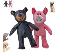 Unbreak Bear Dog Toy, 2025 New Unbreakable Extreme Bear Upgraded, For Aggressive Chewers to Keep Them Busy, Chew Toys Interactive Toys, Indestructible Squeaky T oys, for Large Dogs (MIX)