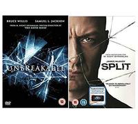 Unbreakable 1-2 Complete DVD Collection - Unbreakable / Split (Digital Download) Psychological Thriller